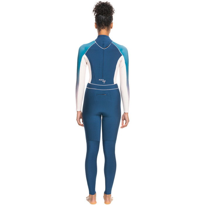 2023 Roxy Womens Rise 3/2mm Back Zip GBS Wetsuit ERJW103117 - Iodine Blue